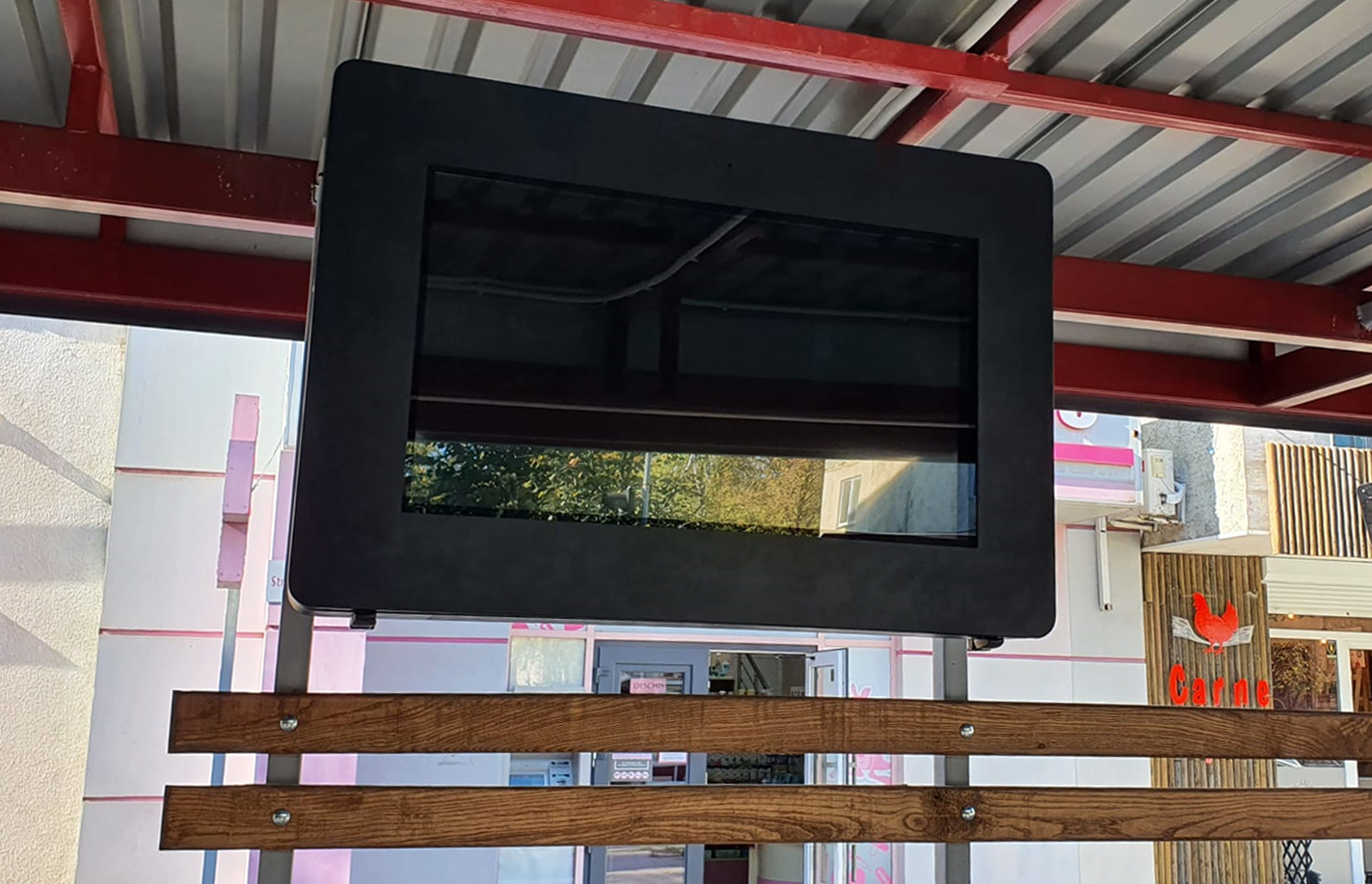 43'' Outdoor Screen / antivandal / - imagine 4